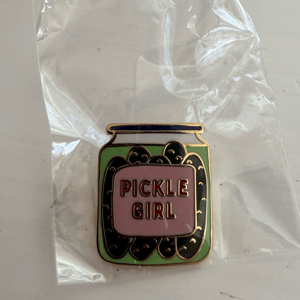 New Pickle Girl Enamel Pin